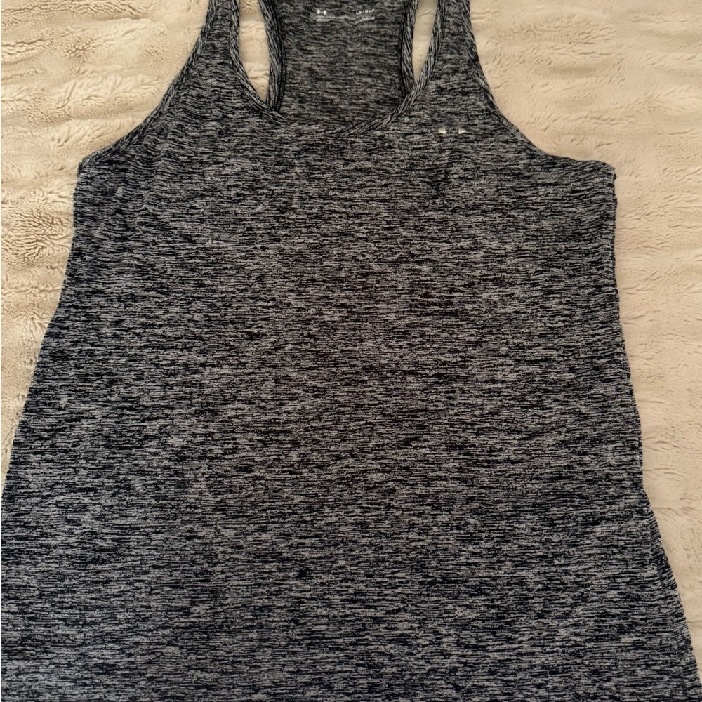 Under Armour Women's Black Tank Top, Size Large